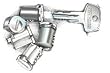 Yakima SKS Lock Cores - 4 Pack