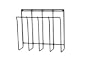 Spectrum 37710 Wall-Mount Magazine Rack, Black