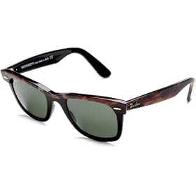 Ray-Ban Unisex RB2143 Wayfarer II Sunglasses,Tortoise And Black Frame/G-15-XLT Lens,one size