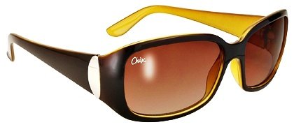 Chix Honey Amber Tint Lens Womens Sunglasses