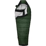 SwissGearBelayMummySleepingBag(Green/Grey)