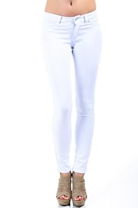 Comfy Stretch Pants in Cool White