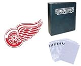 Detroit Red Wings Hockey Cards w/ Collector's Mini Binder  Pages