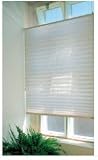 Faltrollo Plissee Jalousie Sonnenschutz wei� 100x160 cm