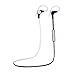 APG Wireless Bluetooth 4.1 Headset Sport Stereo Earphone Headphone for Phone black+white
