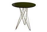 Daimen Black Round Table