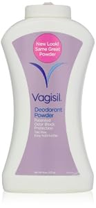 Vagisil Deodorant Powder, Talc-Free, 8 Ounce (Pack of 6)