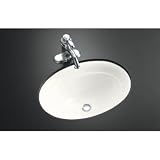 KOHLER K-2824-0 Serif Undercounter Lavatory, White