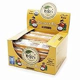 Oskri Organics Coconut Bar with Natural Almond Flavor, Gluten Free, 1.86-Ounce Bars (Pack of 18)