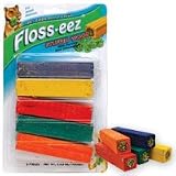 FM Browns Floss-eez Stuffed Wood Rectangle Sm Animal Dental Care