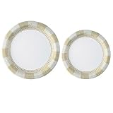Sage Collection Mediumweight Paper Plates, 9" Diameter, 125/Pack, DXSUX9SAGE