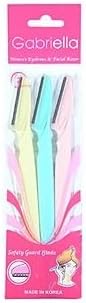 GABRIELLA Womens Eyebrows & Facial Razor - Various Quantities!