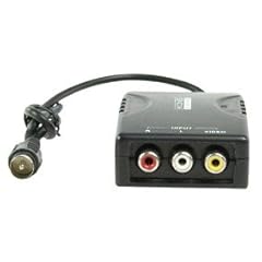 AV-HF MODULATOR Adapter - Fernseher ohne Scart + Kabel
