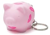 Piggy Bank Key Chain - Lipstick Pig