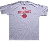 U.S. LIFE GUARD - Law Enforcement Gear - Heather Grey or White T-shirt