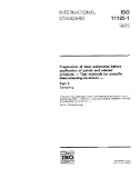 ISO 11125-1:1993, Preparation of steel substrates before application of paints and related products - Test methods for metallic blast-cleaning abrasives - Part 1: Sampling