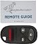 1997-2001 Honda CRV Keyless Entry Remote Fob Clicker With Do-It-Yourself Programming and eKeylessRemotes Guide