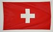 FLAGGE SCHWEIZ Suisse Switzerland Fahne, Gr�sse: ca. 90x150 cm, Ordentliche Qualit�t - KEINE hauchd�nne Ware - Stoffgewicht ca. 100 gr/m2 - Reissfest - f�r Innen/Aussenbereich, ideal als Hissflagge Hissfahne f�r Garten Schrebergarten oder Deko