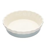 from TPCSPIE20 Kitchen Craft Classic Collection Oven to Tableware Round Ceramic Fluted Pie Dish,  20 x 5 cm (Model TPCSPIE20)
