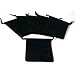 Black Velvet Drawstring Jewelry Gift Bag Pouches 3