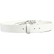 Fox Racing Kimura Men's Sports Wear Belt w/ Free B&F Heart Sticker Bundle - White