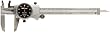 Mitutoyo 505-675-56, Dial Caliper, 0 - 6" X .001", .100" per Rev., Black Face
