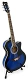 41 &acute; Blue Acoustic Electric Guitar - B00186NZG6