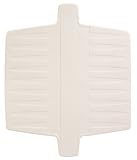 Rubbermaid 1297-AR-BISQU Twin Sink Divider Mat
