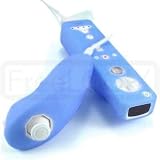 FreeLogix - Liquid Colour (Blue) Nintendo Wii Innovative Controller Remote and Nunchuk Case