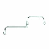 MOEN S0012 Commercial Double Jointed Spout, Chrome (Not CA / VT Compliant)
