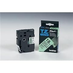 Brother Schriftbandkassette TZN741 18mm gree/black