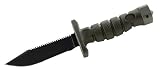 ASEK Survival Knife System, Molded Handle, Nylon Sheath