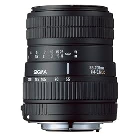 Sigma 55-200mm F4-5.6 DC HSM (Nikon Mount)