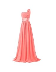 Chiffon One Shoulder Evening Dress/Prom Dress/Party Dress 