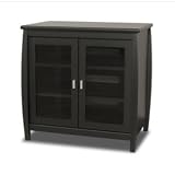 Techcraft SWD30B 30-Inch Tall-Boy Credenza For Flat Panel Televisions (Black)