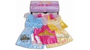 Disneys Princess Dress up trunk with accessory.