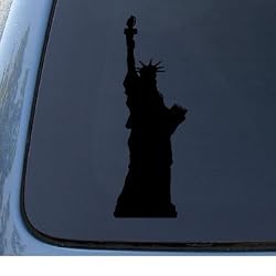 STATUE OF LIBERTY - New York - Vinyl Decal Sticker #1312 | Vinyl Color: Black