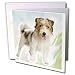 Dogs Jack Russell Terrier - Jack Russell Terrier - Greeting Cards-12 Greeting Cards w...