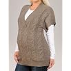A Pea in the Pod Collection: Short Sleeve Banded Bottom Maternity Sweater