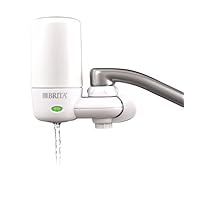 Brita On Tap Faucet Water Filter System, White