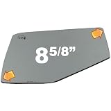 2007-2011 FORD TRUCK EXPLORER SPORT TRAC Heated, Flat, Driver Side Replacement Mirror... by Automotive Mirror Glass