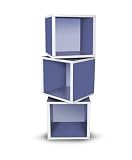 Way Basics Eco 3 Stacking Cubes Storage and Bookcase, Blue 31h2QuodEJL. SL160 Way Basics Eco 3 Stacking Cubes Storage and Bookcase, Blue