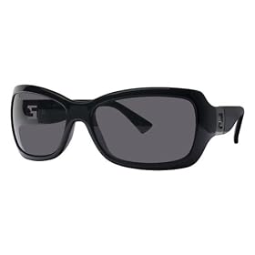 FENDI FS450 001 BLACK PLASTIC SUNGLASSES