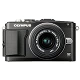 Olympus E-PL5 Mirrorless Digital Camera with 14-42mm f/3.5 II Lens (Black)