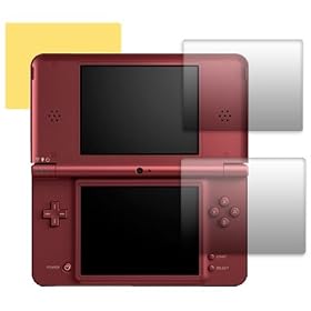SCREEN PROTECTOR FOR NINTENDO DSi XL PART OF THE QUBITS ACCESSORIES RANGE