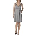 Mossimo Black Crossover V - Neck Empire Dress - Silver Birch