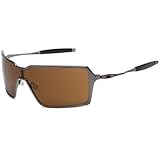 Oakley Men's Probation Metal Sunglasses,Brushed Chrome Frame/Dark Bronze Lens,one size