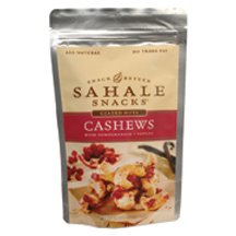 Sahale Snacks Glazed Nuts Cashews with Pomegranate + Vanilla, 4-Ounce Pouches (Pack of 6) ( Value Bulk Multi-pack)