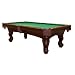 Ambrosia 8' Pool Table Stain: Walnut, Felt Color: Black