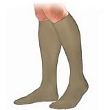 UPC 035664151003 product image for Men's 20-30 mmHg Closed Toe Knee High Support Sock Size: Small, Color: Khaki | upcitemdb.com